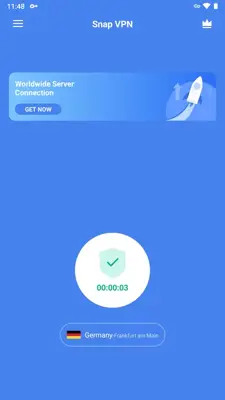 Snap VPN android App screenshot 1